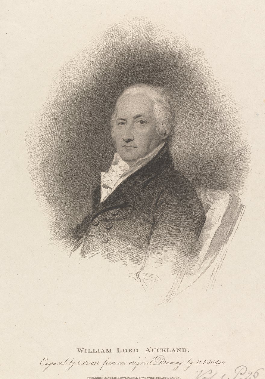 William Eden, 1º Barão de Auckland de Charles Picart