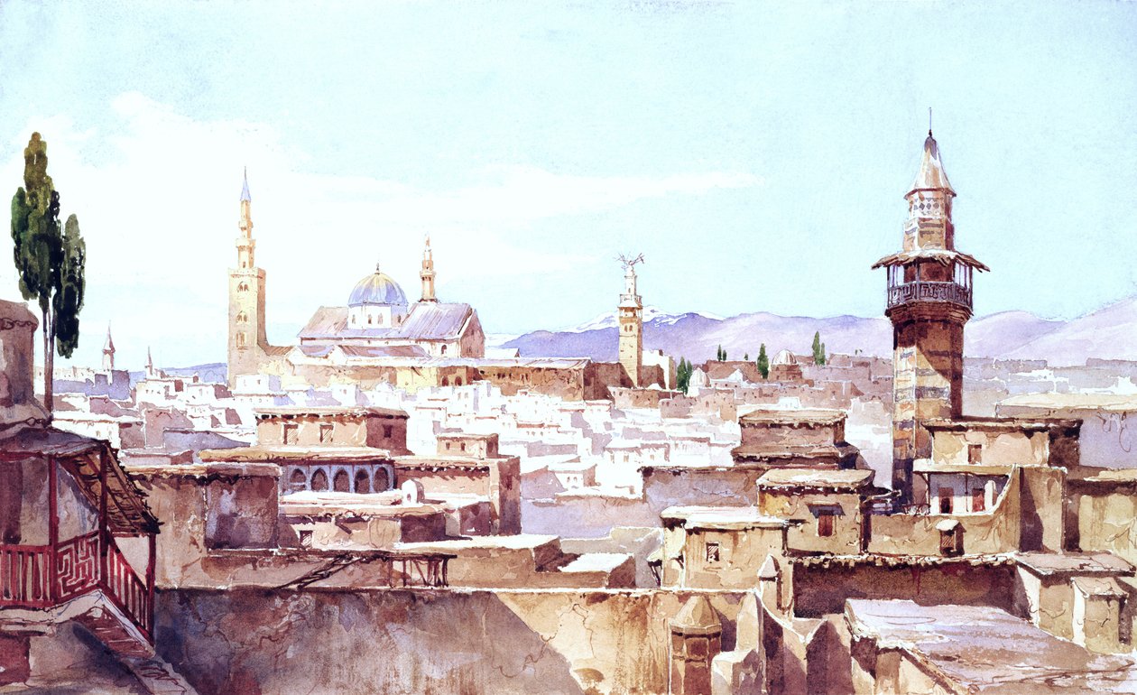 Vista, de, damasco de Charles Pierron
