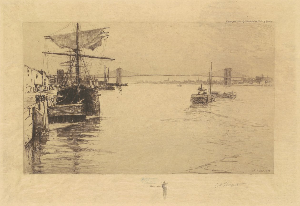 Ponte do Brooklyn de Charles Platt A.