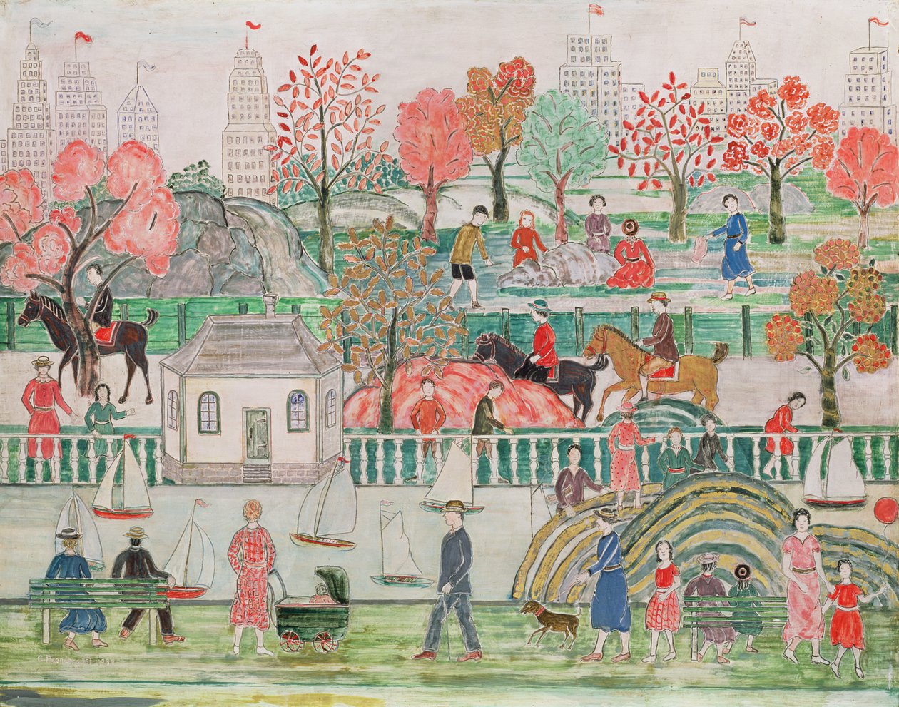 Parque Central de Charles Prendergast