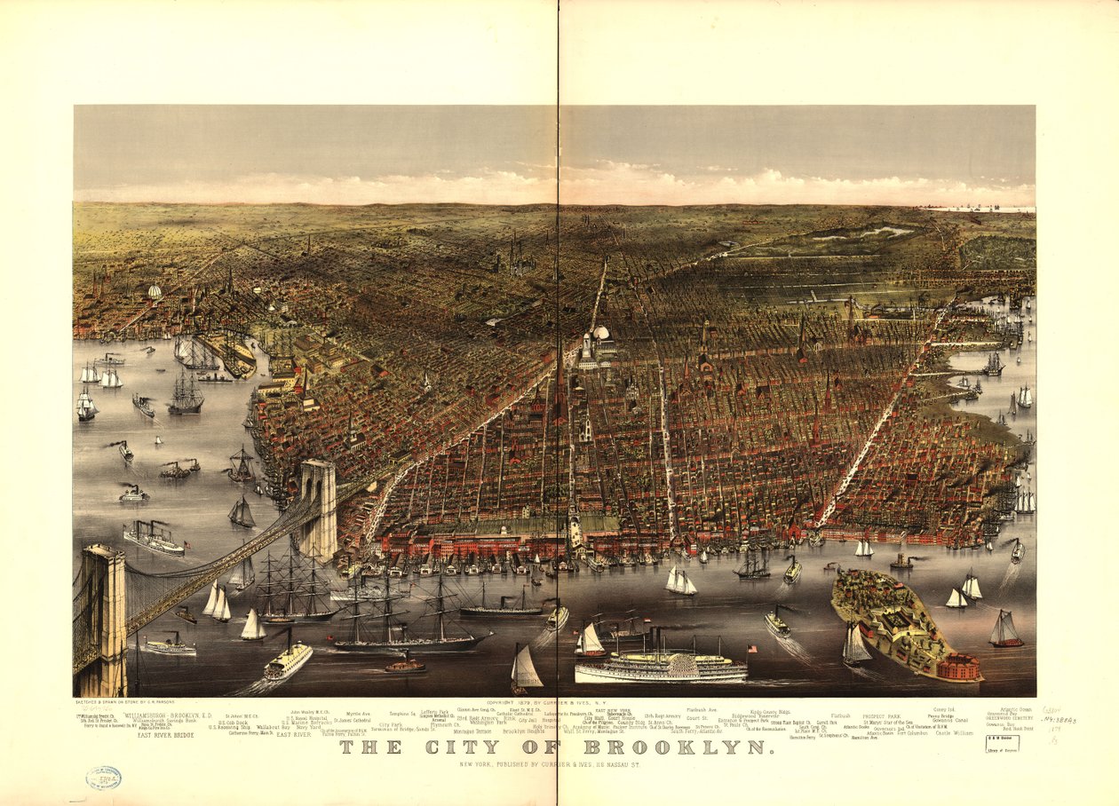 A cidade do Brooklin. de Charles R. Parsons