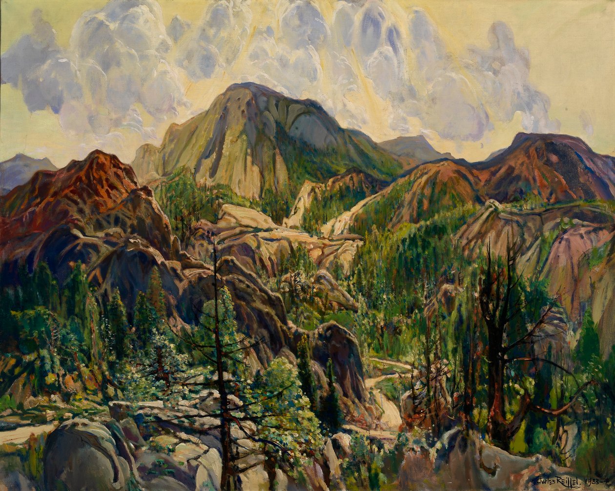 Estrada nas Cuyamacas de Charles Reiffel