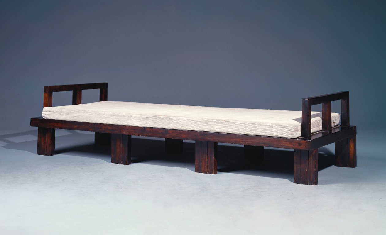 Sofá-cama de Charles Rennie Mackintosh