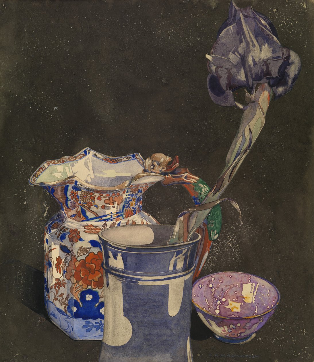 Íris cinzenta de Charles Rennie Mackintosh