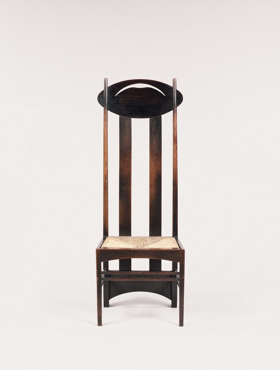 Cadeira lateral com encosto alto para Argyle Street Tea Rooms, Glasgow de Charles Rennie Mackintosh
