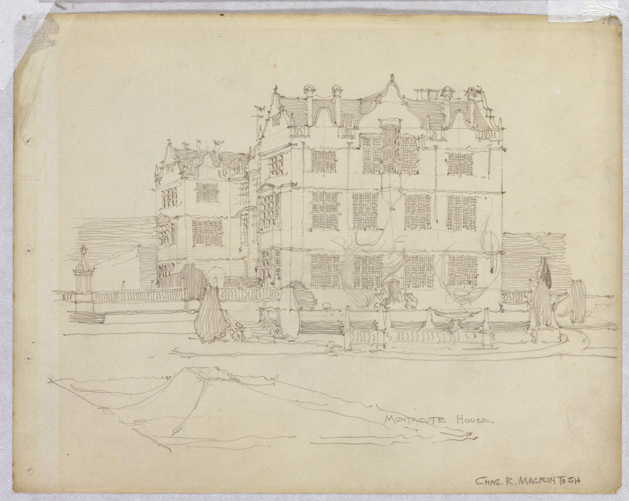 Montacute House, Somerset de Charles Rennie Mackintosh