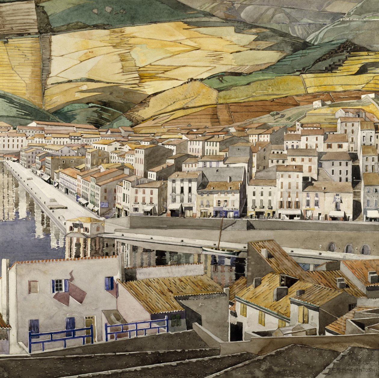 Porto Vendres de Charles Rennie Mackintosh