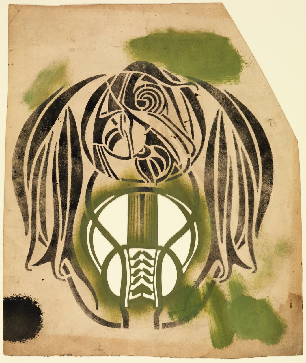 Estêncil de Charles Rennie Mackintosh