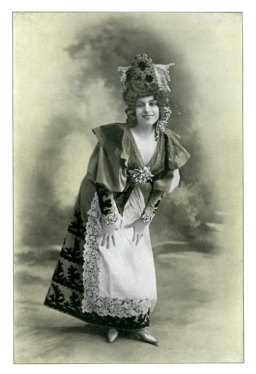 Charlotte Wiehe, 1901. de Charles Reutlinger