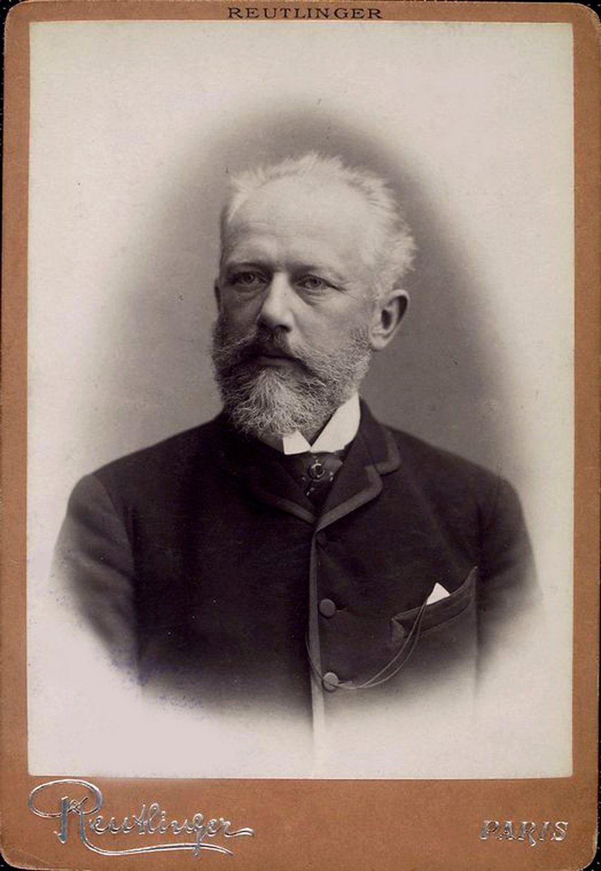 Peter Ilich Tchaikovsky, compositor russo, final do século XIX de Charles Reutlinger