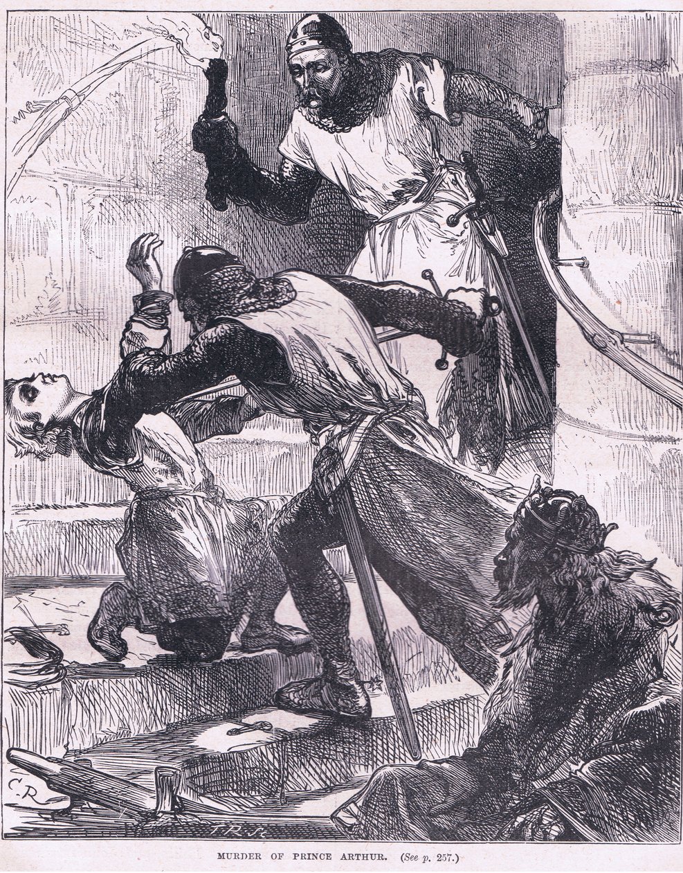 O assassinato do príncipe Arthur de Charles Ricketts