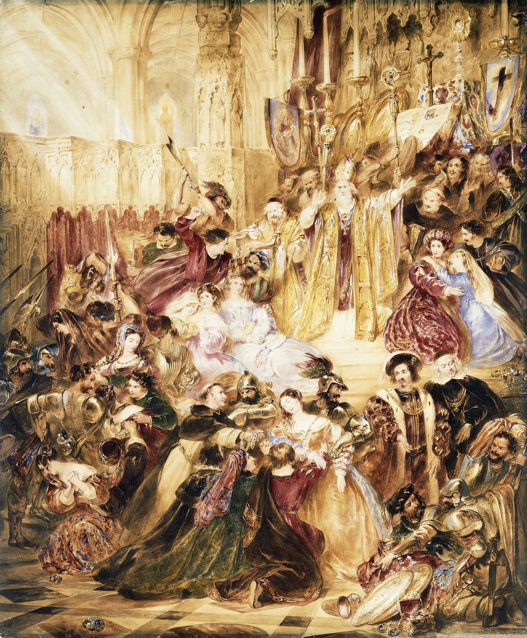 Bênção interrompida, de Charles Robert Leslie