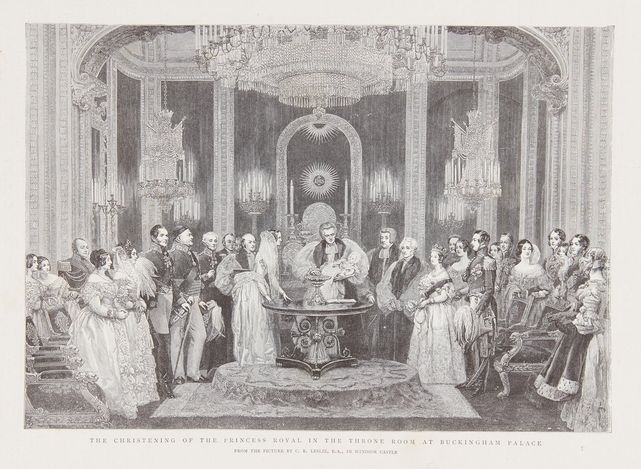 O batizado de Vitória, Princesa Real de Charles Robert Leslie
