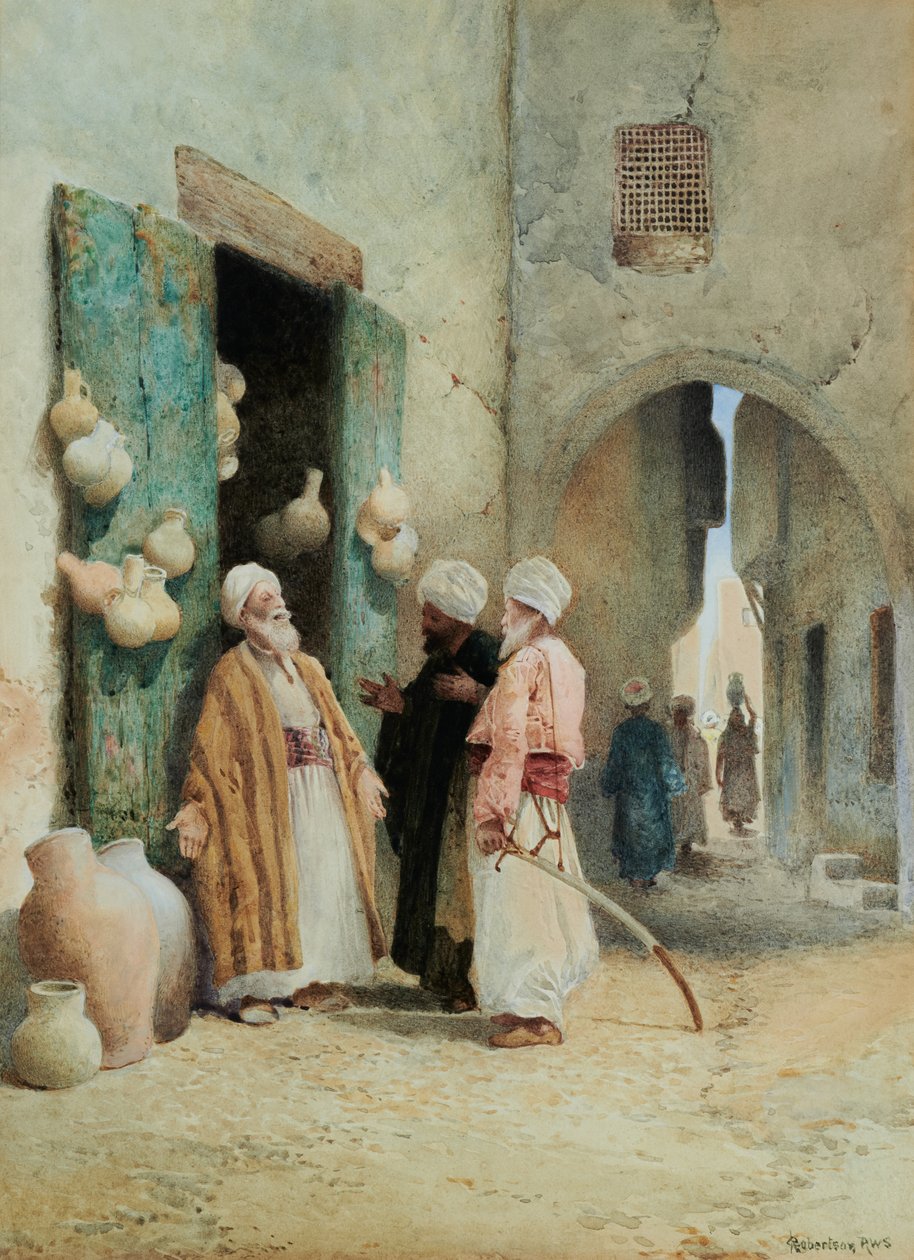 Uma disputa no Cairo de Charles Robertson