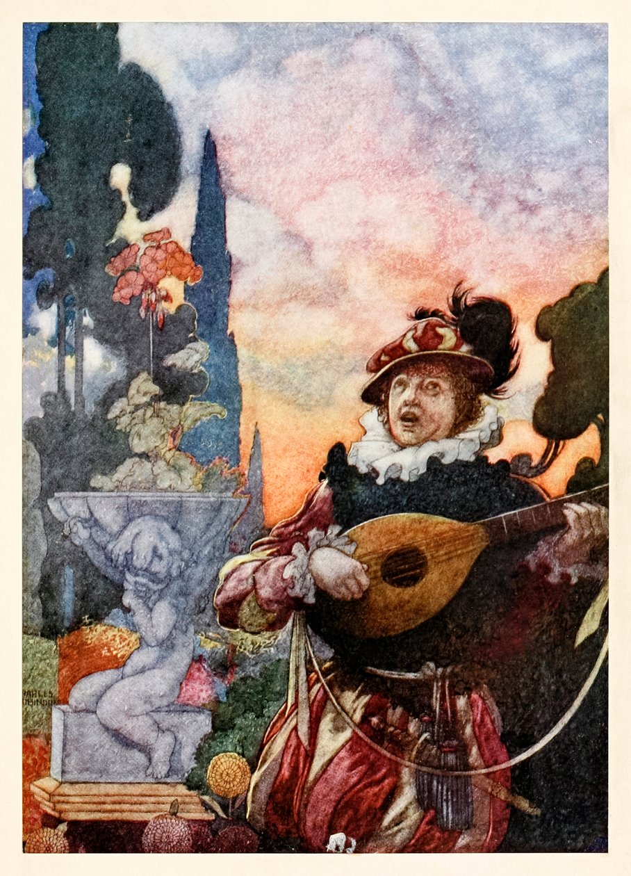 "Marque como uma corda, doce marido para outro, atinge cada um por cada ordenação mútua" de "Harmony and Melody