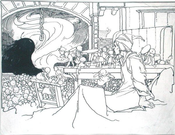 The Furious Host, ilustração de 