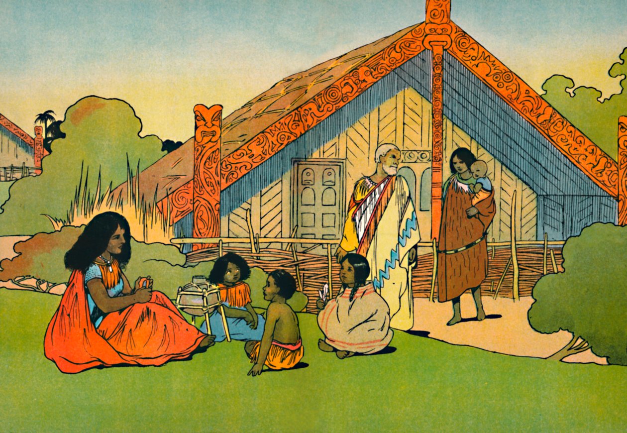 A Casa Maoris, 1912 de Charles Robinson