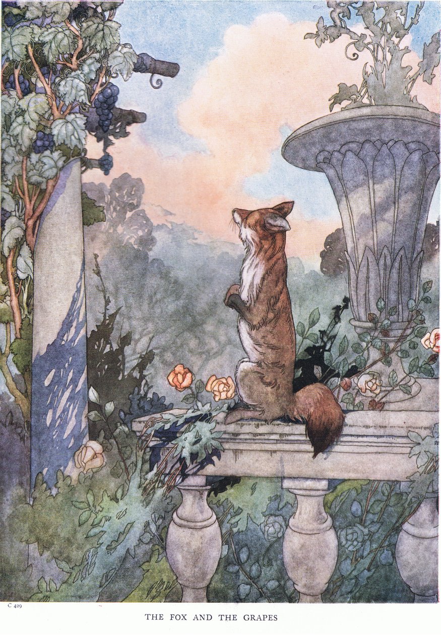 A raposa e as uvas, de 1930 de Charles Robinson