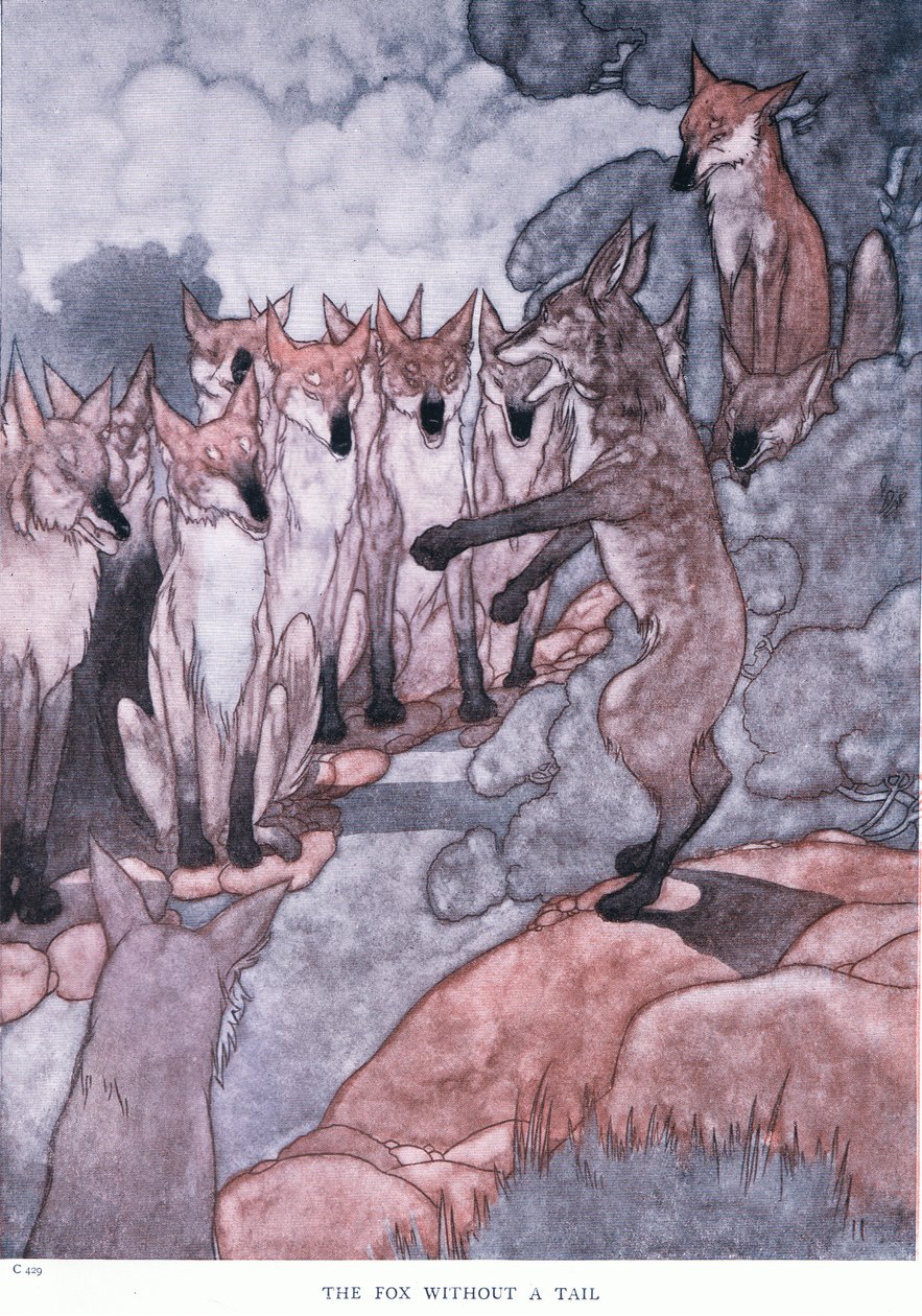 A raposa sem cauda, década de 1930 de Charles Robinson