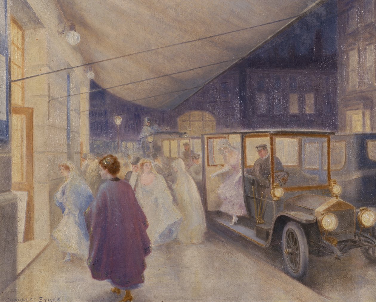 Chegada à Ópera de Charles Robinson Sykes