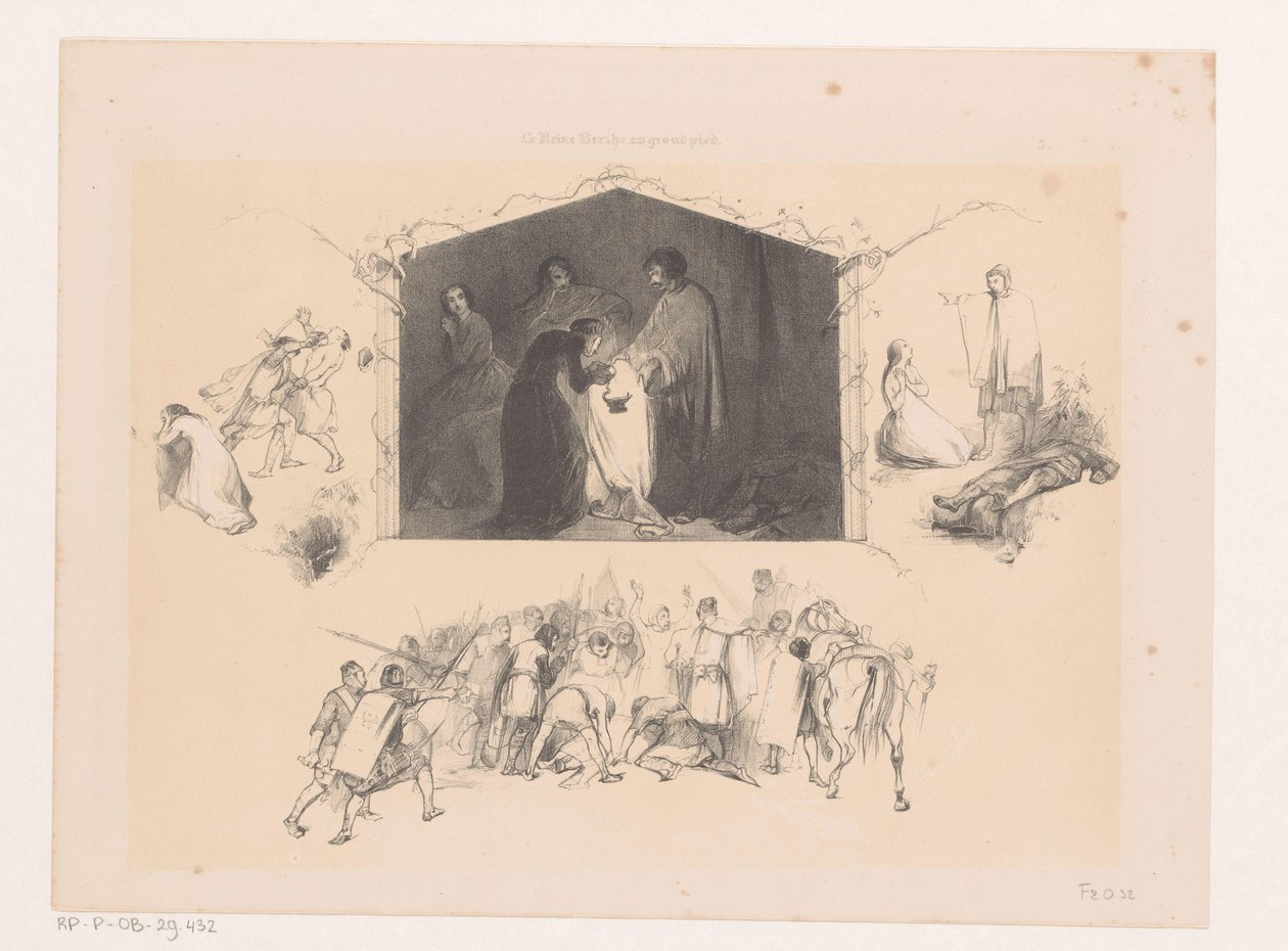 Mulher com lanterna de bolso de Charles Rochussen