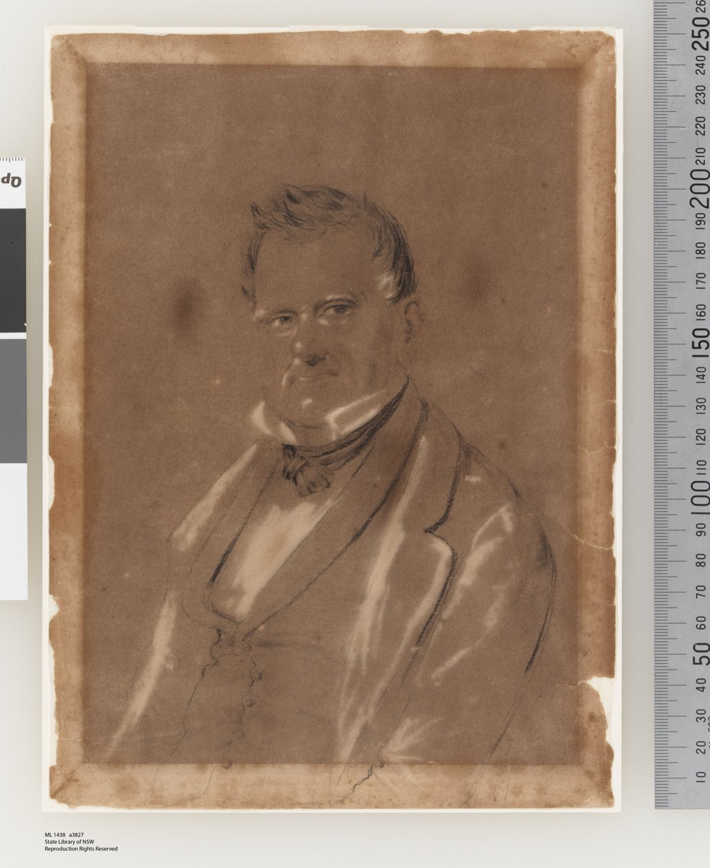 Retrato de Joseph Raphael, c.1852 de Charles Rodius