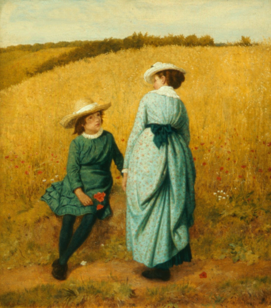 Campo de papoula de Charles Rossiter