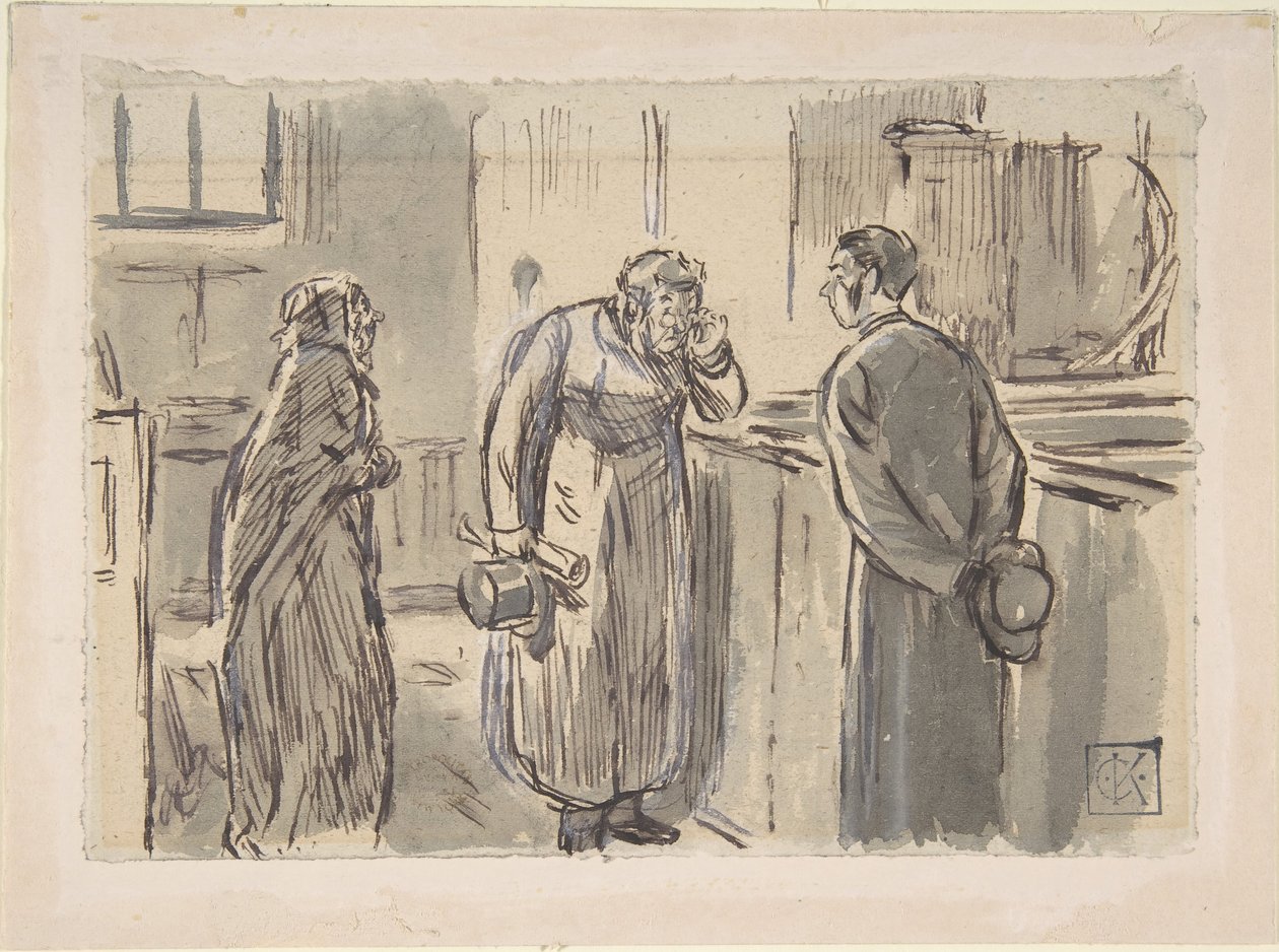 Um vigário e um cura, 1870-1891. de Charles Samuel Keene