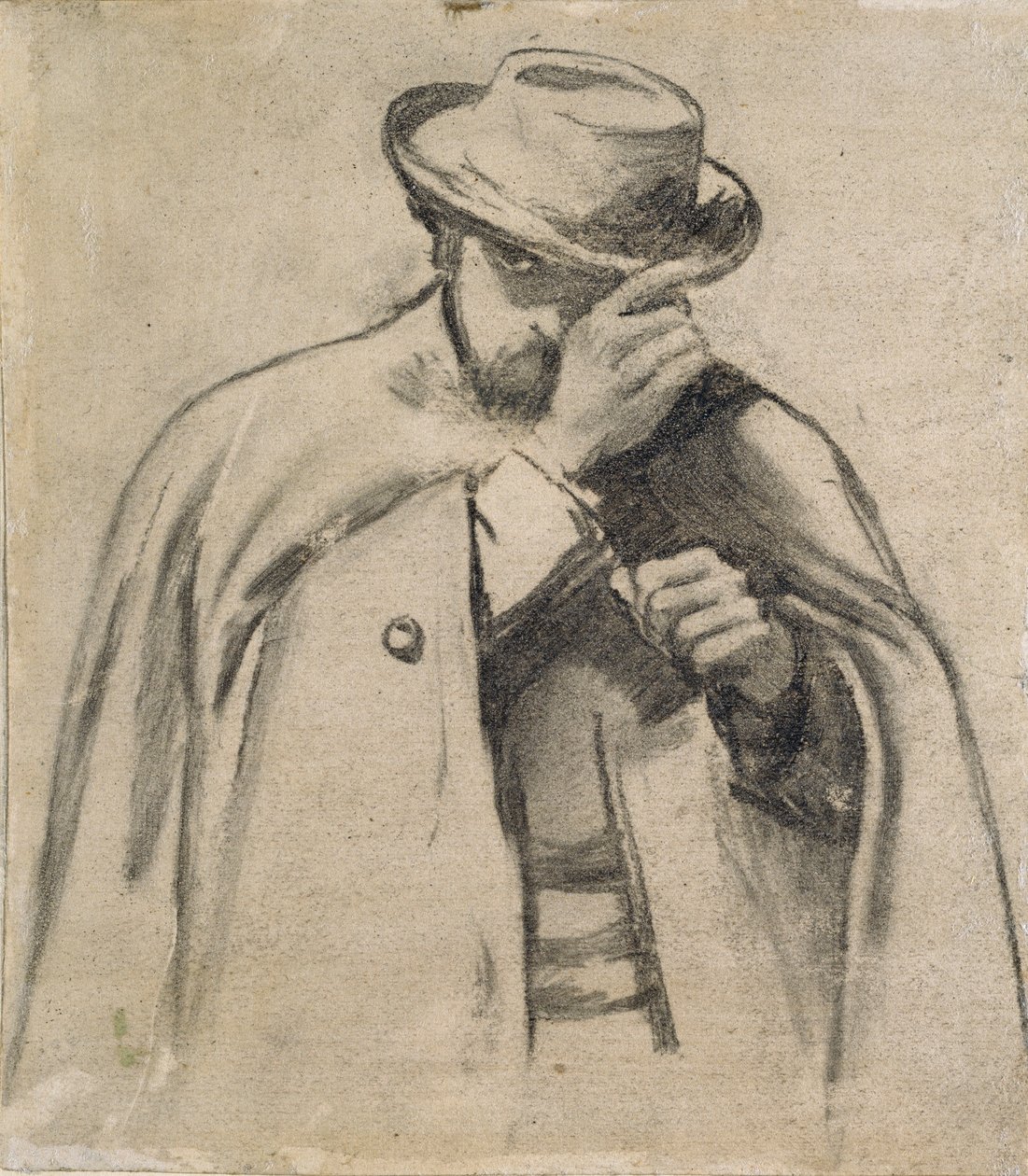 Dante Gabriel Rossetti, c1860s de Charles Samuel Keene