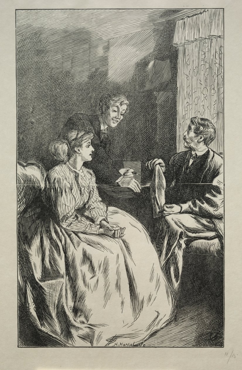 Como eu perdi meus bigodes, 1866. de Charles Samuel Keene