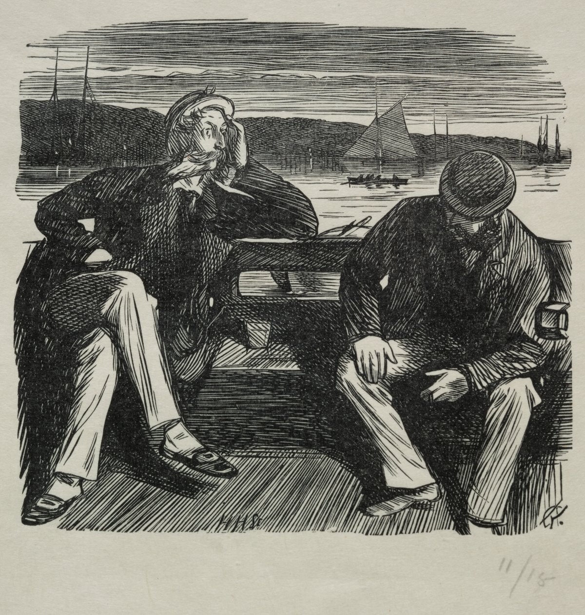 Lady Nelly - a paquera de Charles Samuel Keene