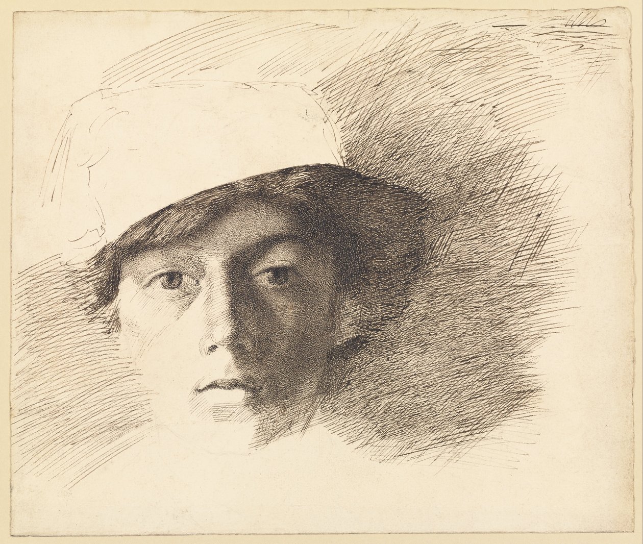 Auto-retrato de Charles Samuel Keene