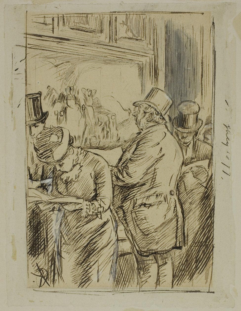 A colheita da batata de Charles Samuel Keene