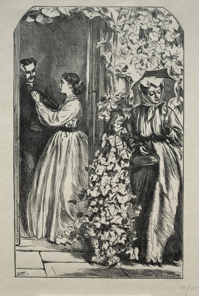 O que veio para matar um tio rico Uma vez no Natal, 1865. de Charles Samuel Keene