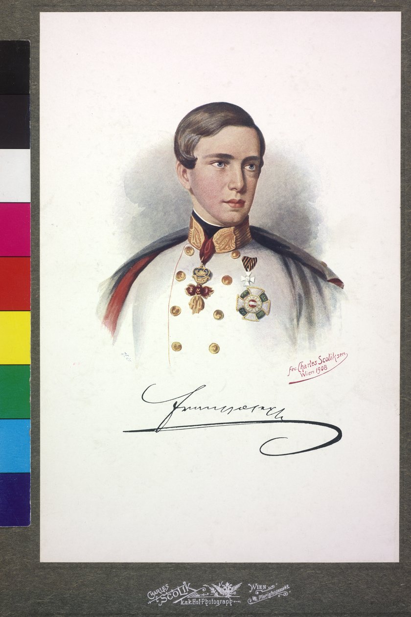 Imperador da Áustria Franz Joseph I de Charles Scolik