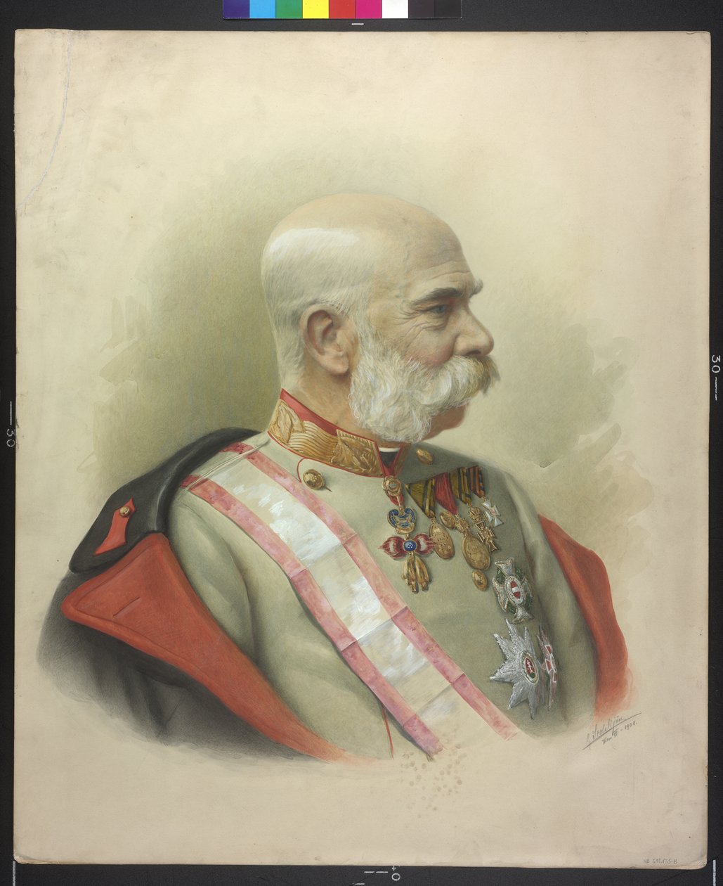 Franz Joseph I, Imperador da Áustria nos últimos anos de Charles Scolik
