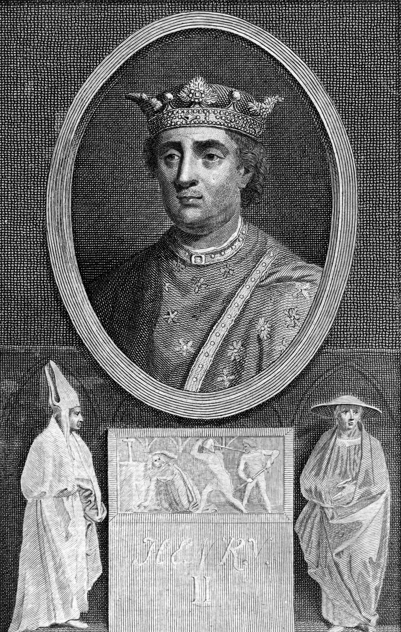 Henrique II, rei da Inglaterra, 1788. de Charles Sherwin