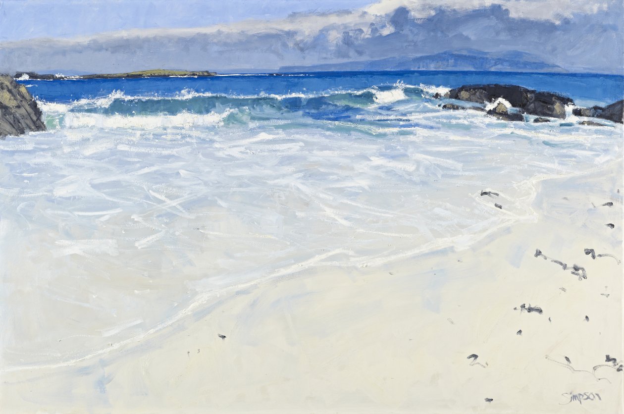After the Storm, Iona, 2010 (óleo sobre tela) de Charles Simpson
