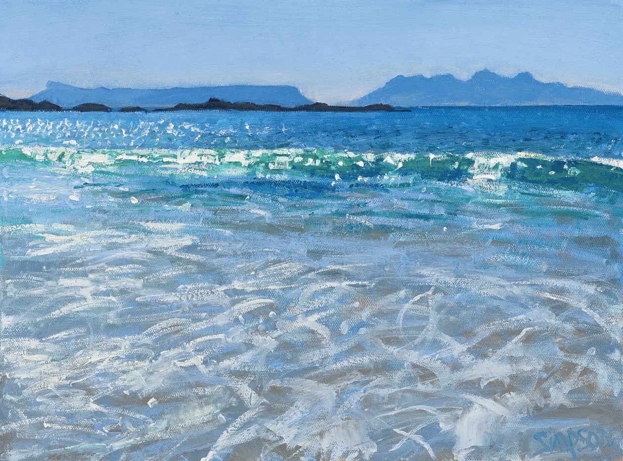 Dia de abril, 2014 (óleo sobre tela) de Charles Simpson