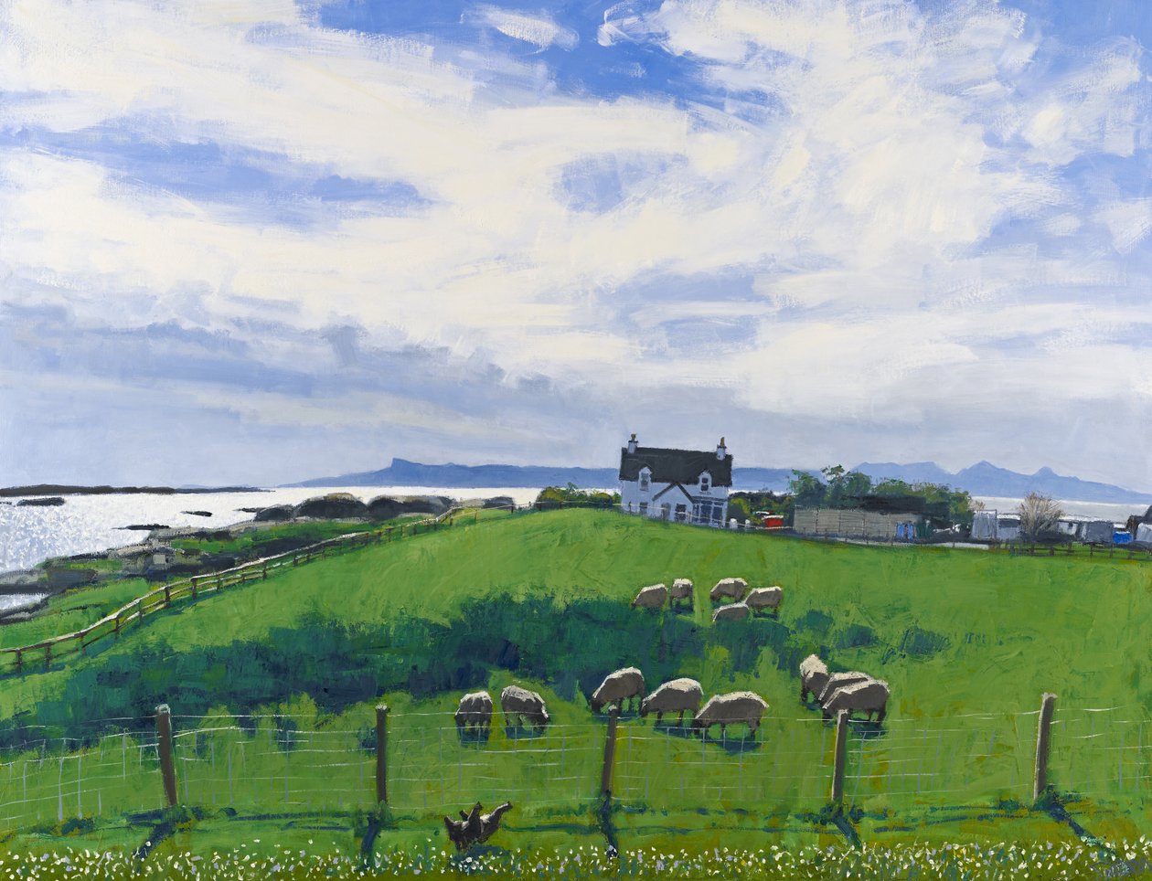 Bunacaimbe, 2012 (óleo sobre tela) de Charles Simpson
