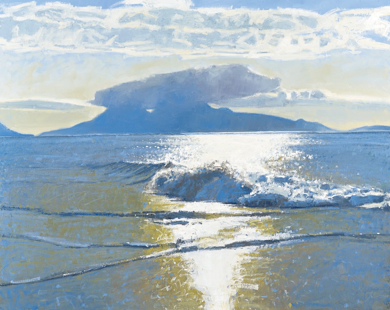 Mar da tarde, 2014 (óleo sobre tela) de Charles Simpson