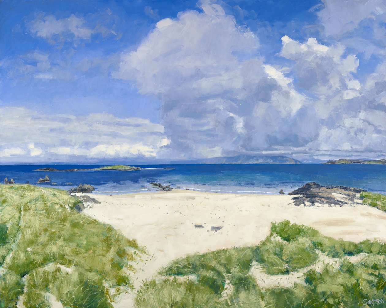 Iona North End, 2015 (óleo sobre tela) de Charles Simpson