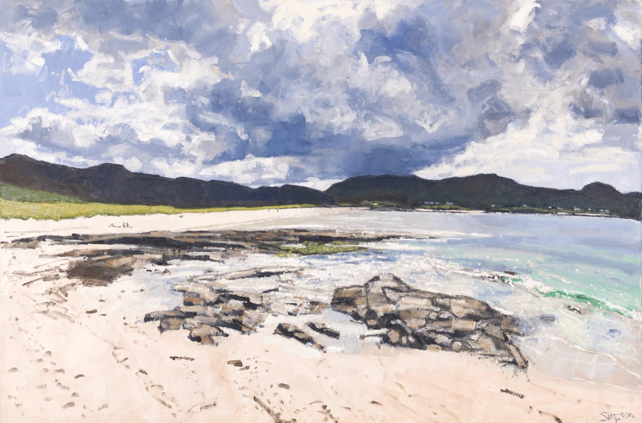 Sanna Shore, 2017 (óleo sobre tela) de Charles Simpson