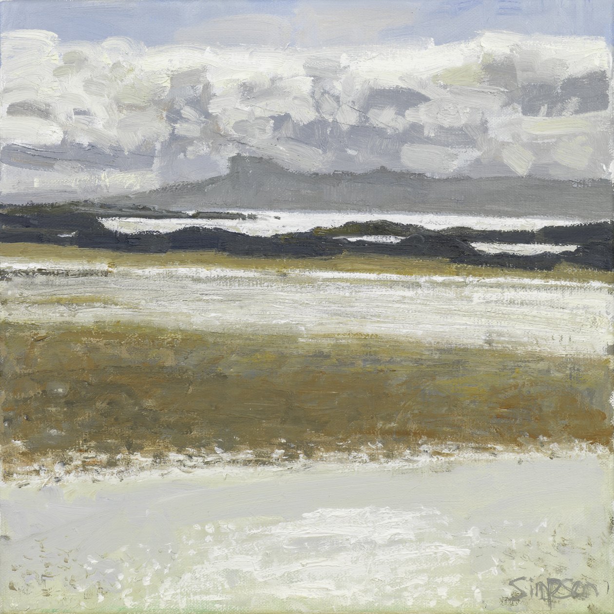 Sgurr, 2016 (óleo sobre tela) de Charles Simpson