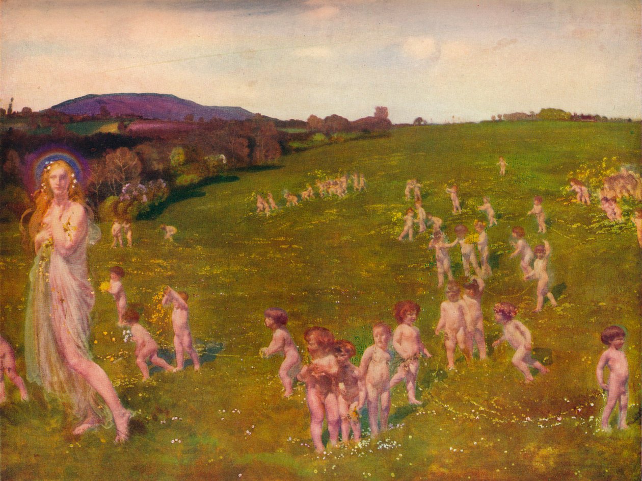 A vinda da primavera de 1913 de Charles Sims