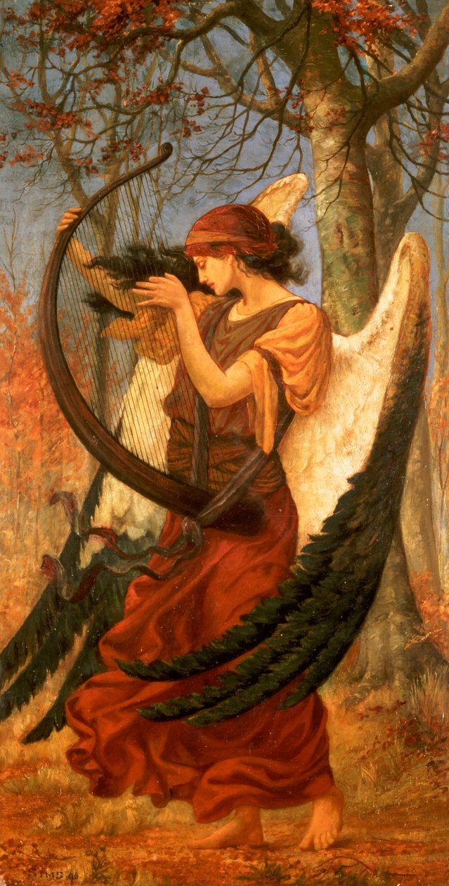 O Despertar de Titânia, 1896 de Charles Sims