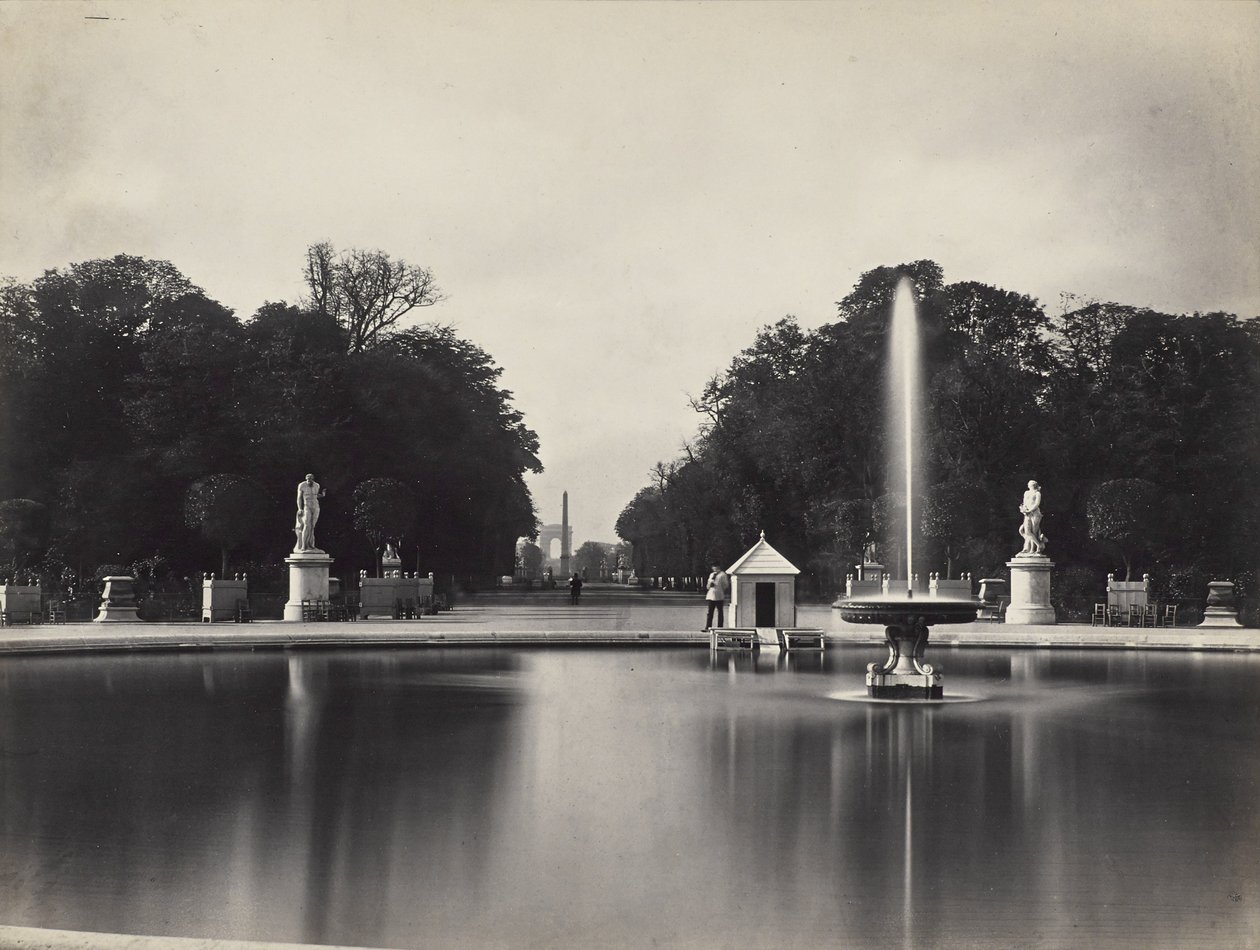 Jardim das Tulherias, Paris de Charles Soulier
