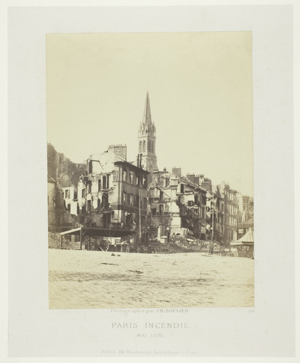 Paris Fire (Praça Saint-Cloud) de Charles Soulier