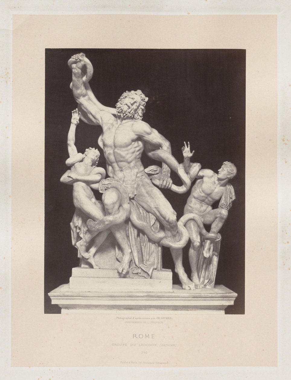 Roma: Grupo Laocoon (Vaticano) de Charles Soulier