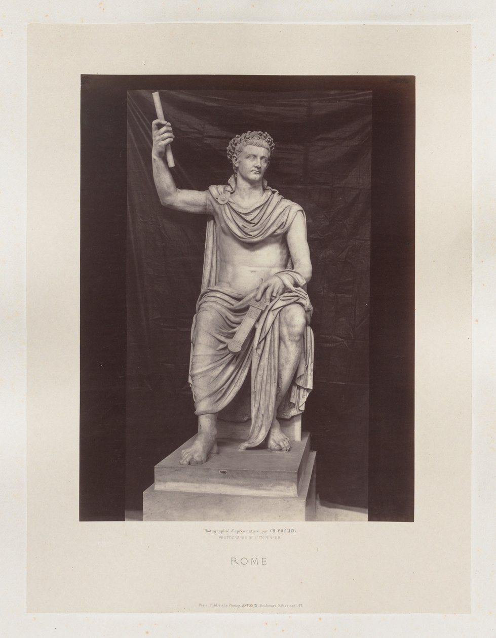 Estátua de Tibere, Vaticano de Charles Soulier